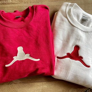 Horns Down Crewneck Sweatshirt OU Oklahoma Sooners