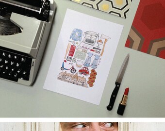 The Shining Art Print: Minimalist Horror Movie Illustration