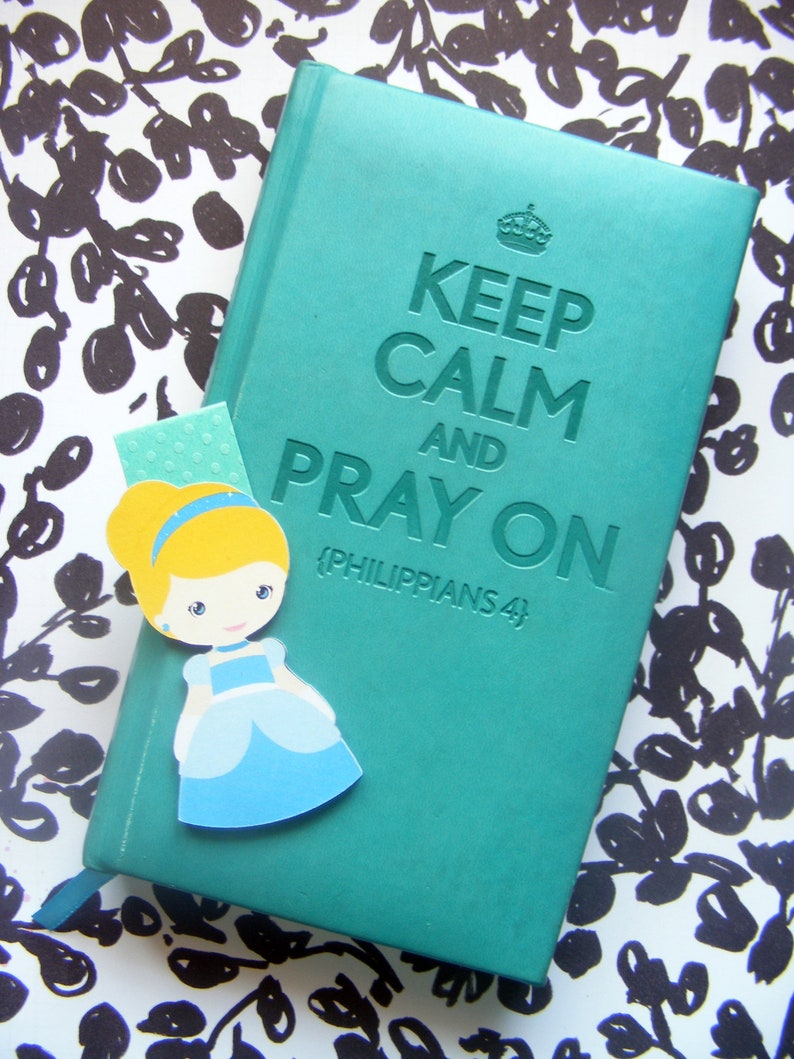 princess magnetic bookmarks books supplies cute disney etsy