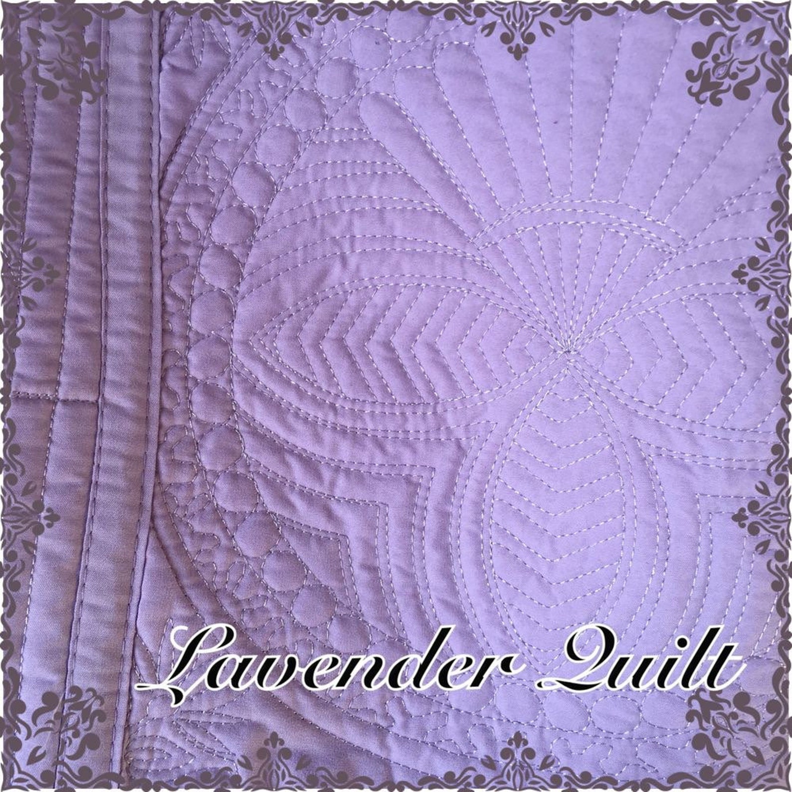 Lavender quilt blanks LAVENDER baby quilt lap quilt throw Etsy