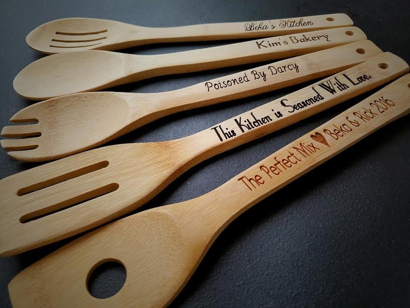 5 personalized kitchen utensils
