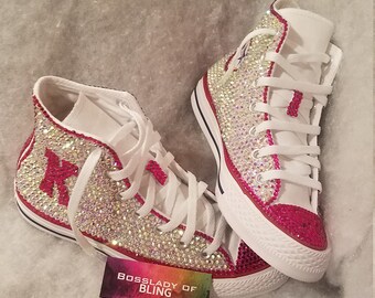 Pink chucks | Etsy Pink chucks | Etsy