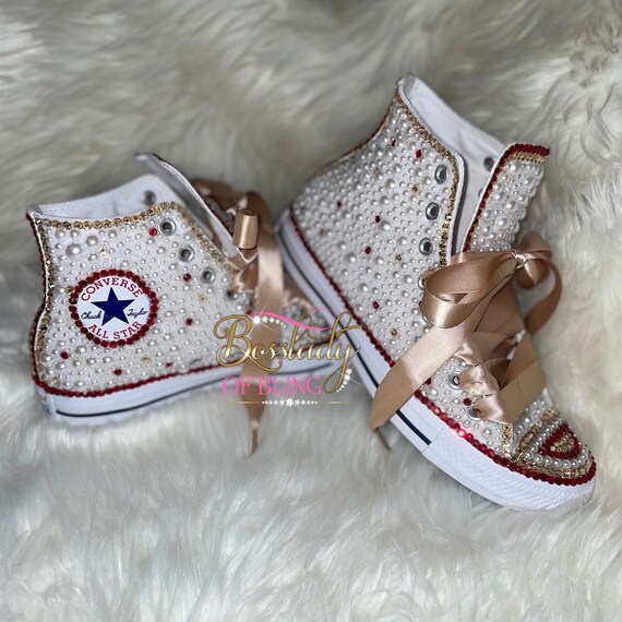 Custom Converse - Etsy