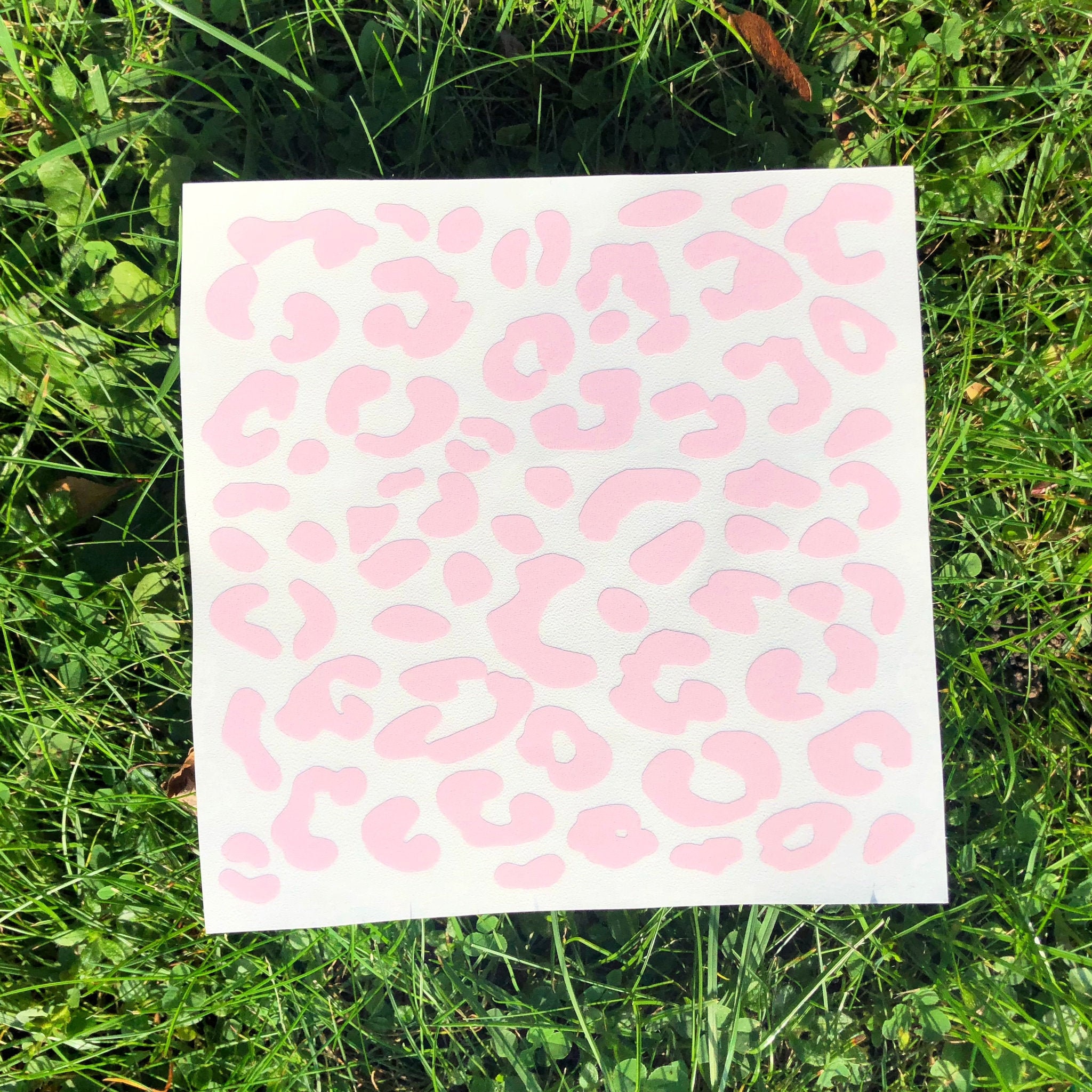 Leopard Print Decal Leopard Pattern Vinyl Decal Sticker for Etsy