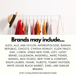 Mini Mystery Style Box: Personalized Thrifted Secondhand Clothing Bundle Capsule Collection bild 3
