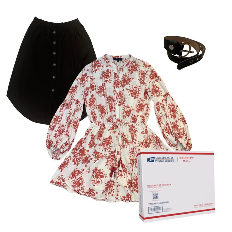 Mini Mystery Style Box: Personalized Thrifted Secondhand Clothing Bundle Capsule Collection bild 6