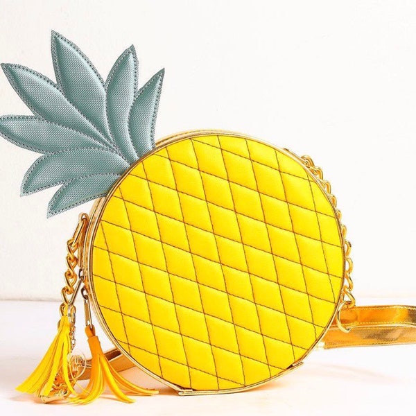 Pineapple crossbody bag