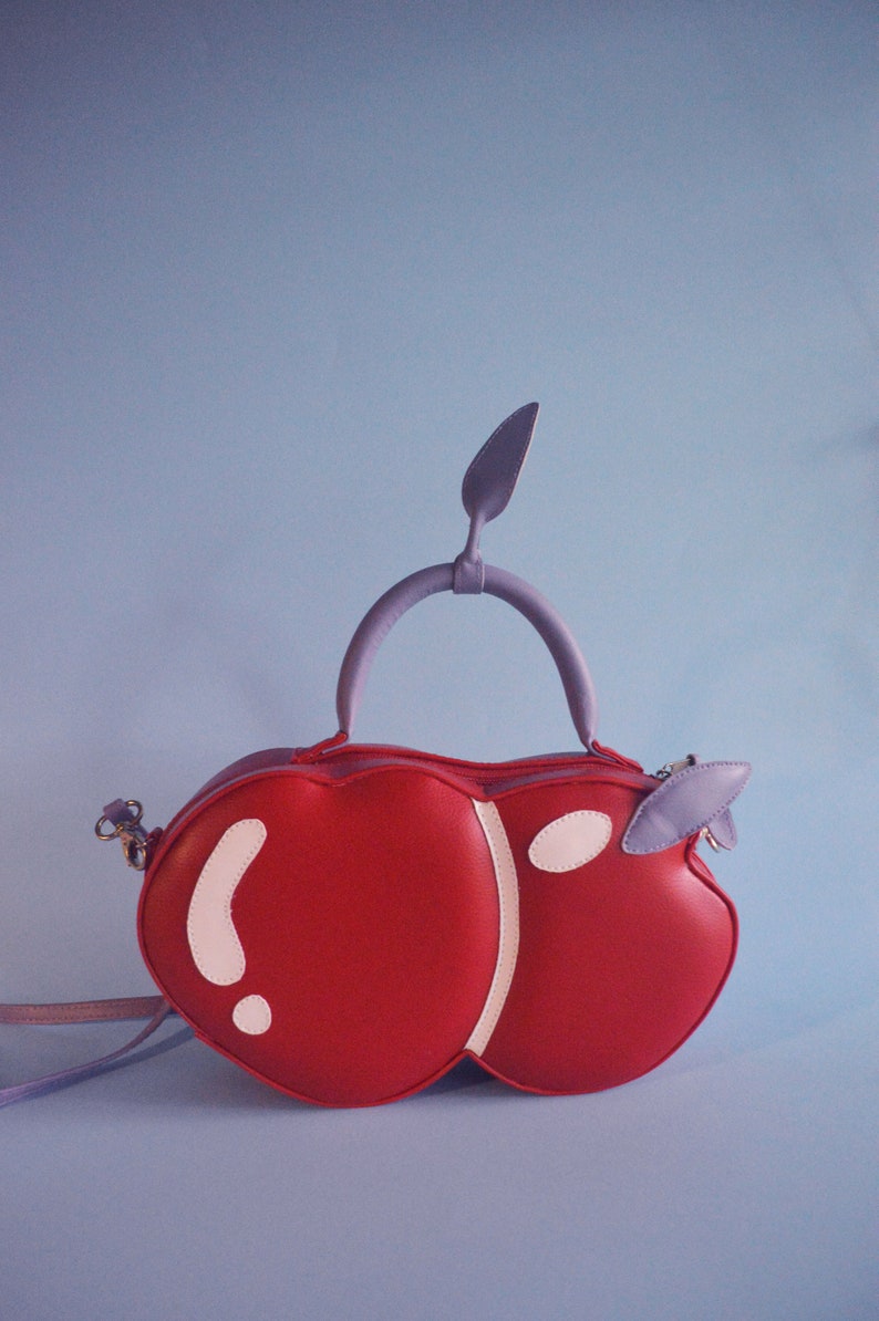 Circle Cereza Cherry Crossbody Handbag image 5