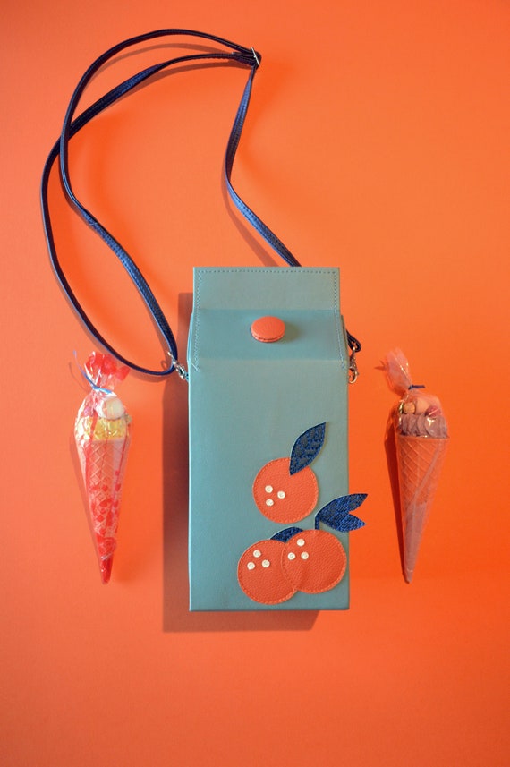 Orange juice purse hotsell
