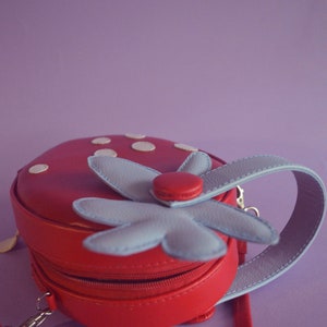 Fresa Flor Stawberry Handtasche/ Crossbody normale Größe image 3