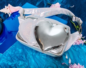 Two Hearts Bum Bag / fanny pack