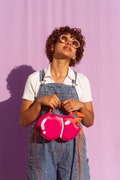 Circle Cereza- Cherry Crossbody Handbag product logo