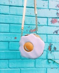 Fried egg crossbody bag product logo