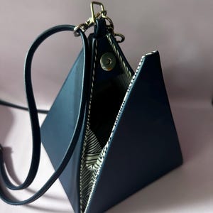 STUDIO SCHMITD - PYRAMIDE BAG - silver