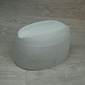Hat block military fez hats, Fedora Hat block, TRILBY hat, hat form, millinery hat blocks,  hat making, hat mold