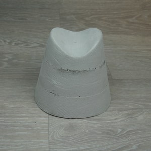 Fedora Hat block, TRILBY hat, Rancher cowboy hat, hat form, millinery hat blocks, fedora, hat making, hat mold