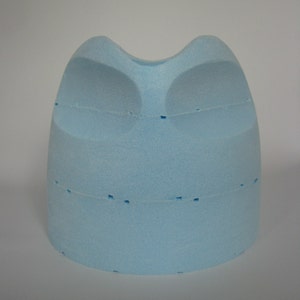 Bloco de chapéu Fedora, chapéu TRILBY, chapéu de cowboy Rancher, formato de chapéu, blocos de chapéu de chapelaria, confecção de chapéu, molde de chapéu
