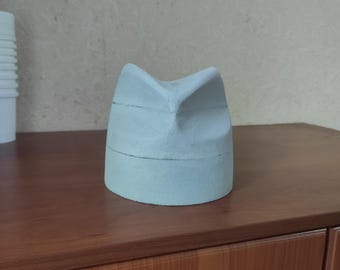 Fedora Hutblock, Hutform zur Herstellung von Hutmachern