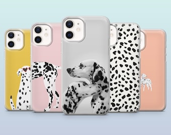 Dalmatiner Hund Handyhülle Spotty Haustier Tierliebhaber für iPhone 16,15,14,13,12, Samsung S25,S24,S23FE,S22,A16,A26,A56, Pixel 9Pro,8A,7