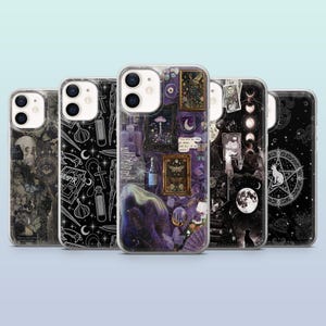Witchcraft Phone Case Wicca Occult Witchy Spell for iPhone 16,15,14,13,12, Samsung S25,S24,S23FE,S22,A16,A26,A56, Pixel 9Pro,8A,7