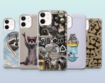 Wasbeer Telefoonhoesje Trash Raccoon Animal Meme Cover voor iPhone 16,15Plus,14,13,12 Samsung S24Ultra,S23FE,S22,A16 Pixel 9Pro XL,8A,8Pro,7A,6A