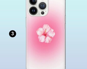Hibiscus Phone Case Hawaiian Flower Lilly Blooms Cover for