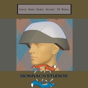 Star Wars Rogue One Andor Inspired Rebel Helmet - STL Files for 3D Printing