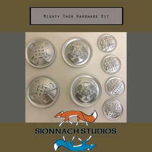 Jane Foster Thor Armor Hardware for Cosplay - 3D Printed Kit