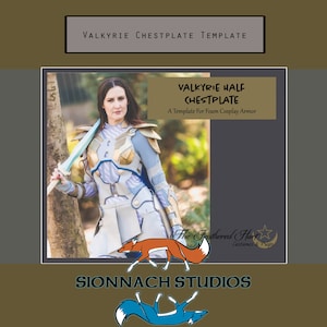 Valkyrie Inspired Half Chestplate Digital Template