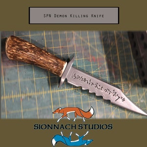 超自然的なインスピレーション - 樹脂レプリカ小道具悪魔殺しナイフ