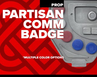 Star Wars Rogue One Andor Inspired Partisan Badge