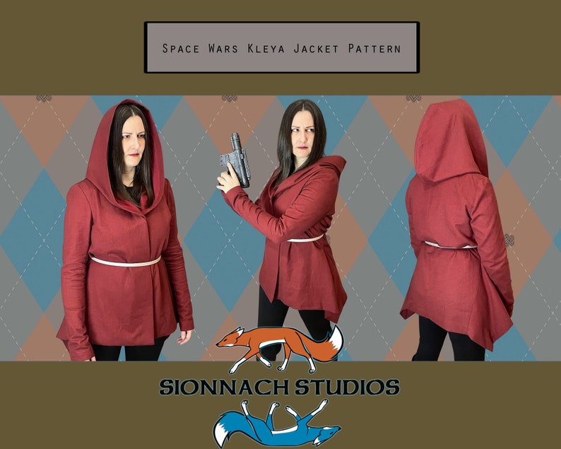 Space Wars Kleya Jacket Pattern Inspired by Kleya Marki on Andor image 1