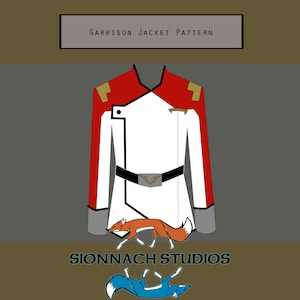Voltron Inspired Galaxy Garrison Jacket Pattern for Cosplay