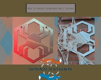 Spider-Man WEB Slingers Inspired Aluminum Wall Decoration