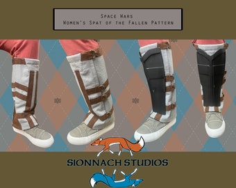 Women's Spat of the Fallen Pattern inspired by Shin Hati on Ahsoka