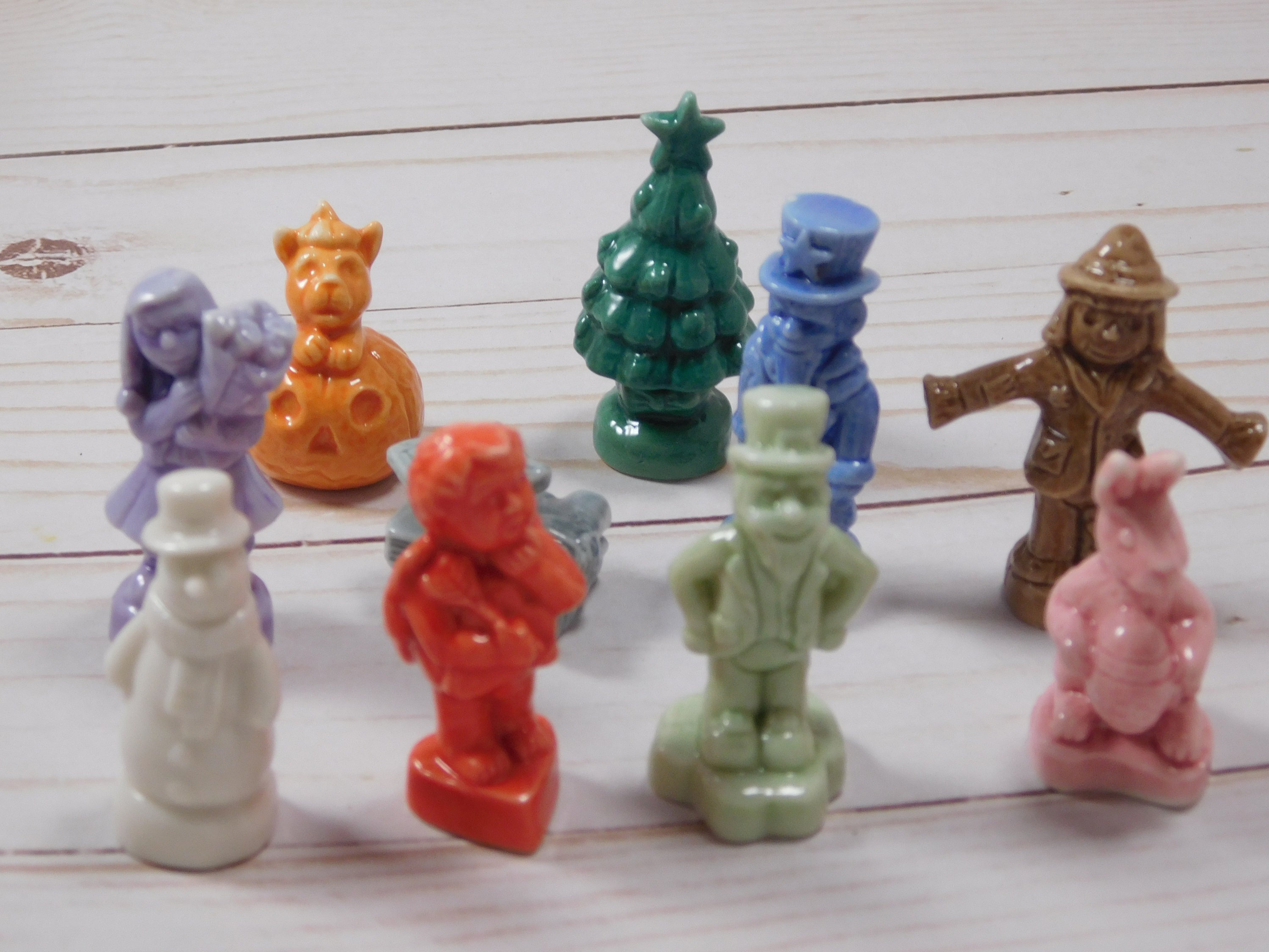 ONE Red Rose Tea Figurines Calendar Series Wade Whimsies Etsy