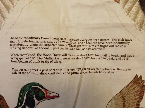 wood duck stuffed animal