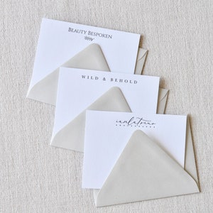 Personalisiertes Letterpress Briefpapier Geschäftspapiere | Briefpapier | Personalisiertes Briefpapier