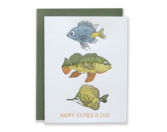 Gone Fishing Father's Day Card | Happy Father's Day Card | Outdoor Fishing Card for Dad