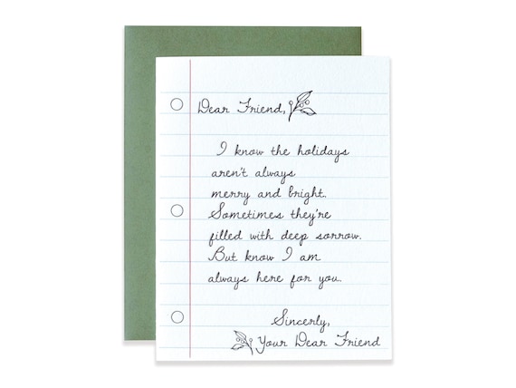 Christmas letter to friend deals