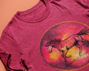 Horse Totem Graphic Tee | Horse Lovers Shirt | Shaman T-Shirt