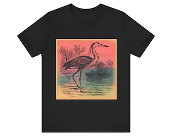 Blue Heron Totem Graphic Tee | Shaman T-Shirt