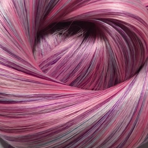 MULTICOLOUR 0616 Blend Saran Doll Hair for Custom Reroots