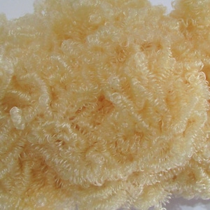 GOLDEN BLONDE 3mm Afro Curl SYNATRA Puppenhaar