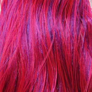 Limited Edition Pink-Purple Saran/Nylon Blend Doll Hair