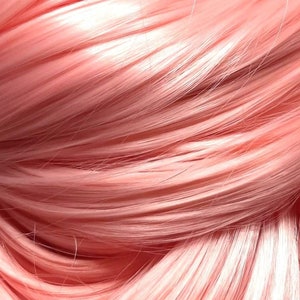 PRETTY PINK High Temperature Doll Hair Fibre for Reroots and Wigmaking