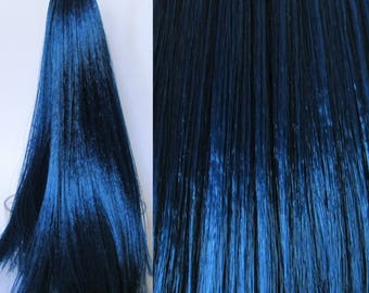 blue doll hair