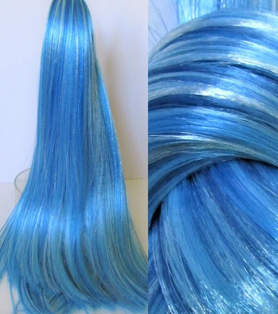 blue doll hair