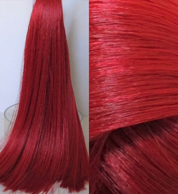 red doll hair