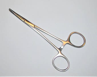 Curved Nose Pliers for Hair Removal from Dolls for Rerooting Prep